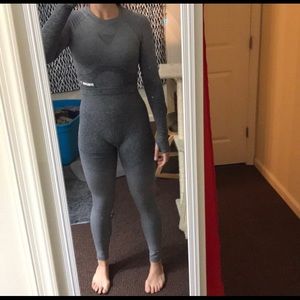 Ombré grey workout set